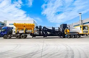 IAP series ultra portable hot mix plant 