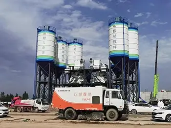 Vibration Mix Concrete Plant, ensure clean and safe production