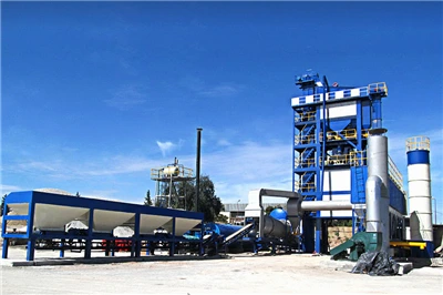 Our LB1500 Asphalt Batch Mix Plant in Algeria