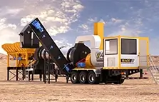 Super-mobile Asphalt Plant IAP Series