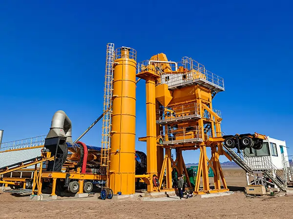 Mobile Asphalt Batch Mix Plant YLB Series
