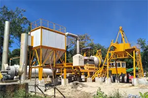 40 т/ч Мобильный асфальтобетонный завод QLB40 в Великобритании.
